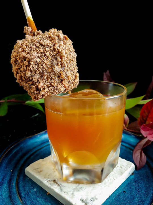 Caramel Apple Old Fashioned Cocktail Contessa
