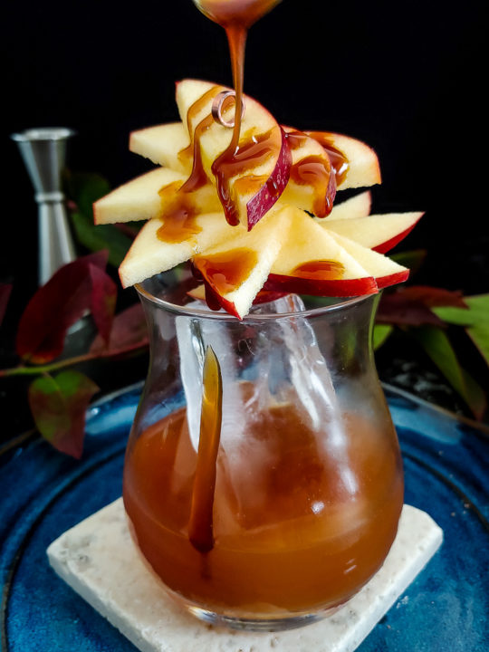 Caramel Apple Old Fashioned Cocktail Contessa