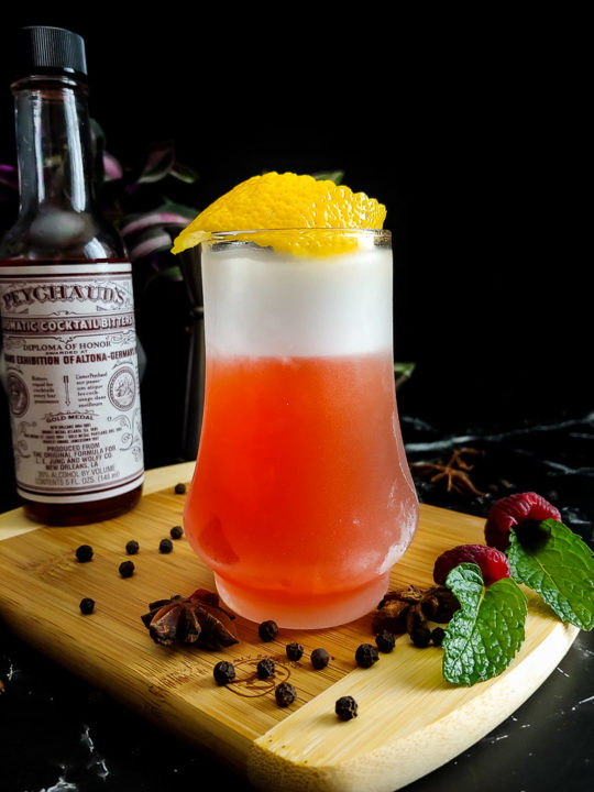 Fennel and Peppercorn Sazerac Cocktail Contessa