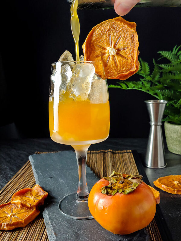 Persimmon Bourbon Cocktail Cocktail Contessa