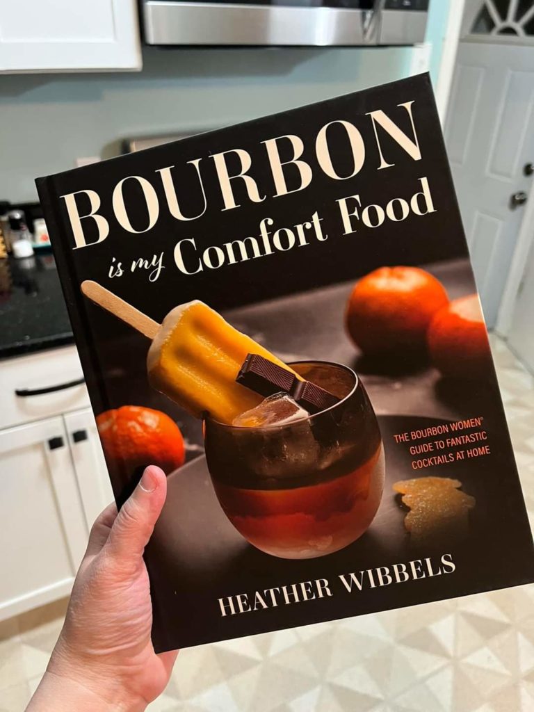 bourbon is my comfort food in kitchen