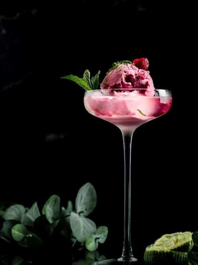 Easy and Gin Sorbet Cocktail for Steamy Afternoons Cocktail